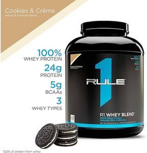 Rule 1 Whey Blend Protein 5lbs